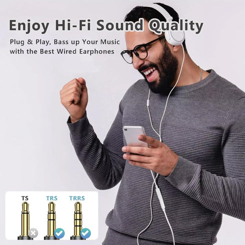 USB-C to 3.5 mm Headphone Jack Adapter for iPhone 15, USB C to Aux Audio Braided Cable Cord Compatible with iPad Pro, MacBook Pro, Samsung Galaxy ...