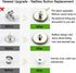 GIYOMI 20mm No Sewing Jeans Buttons Replacement Kit with Metal Base,12 Sets Nailess Removable Metal Buttons Replacement Repair Combo Thread Rivets...