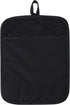100% Cotton with Silicone Kitchen Everyday Basic Pot Holder Heat Resistant Coaster Potholder Oven Mitts with Pocket for Cooking and Baking Set of ...