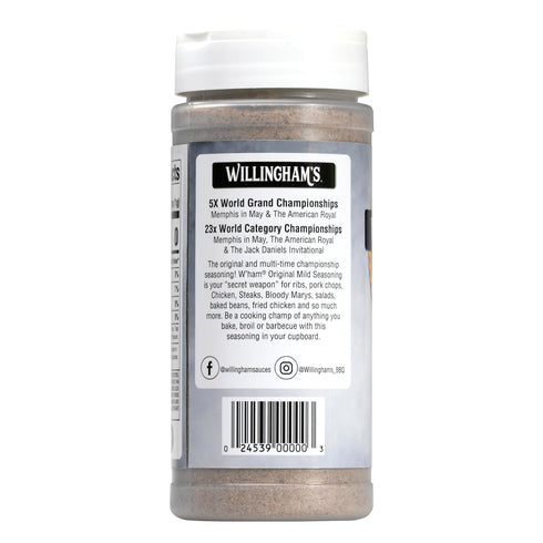 Willingham's W'ham Seasoning - Original Mild (Pack of 2)...