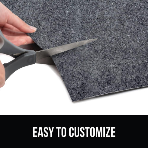 GORILLA GRIP LeakGuard Non-Adhesive Under Sink Mat for Kitchen Cabinet, 24x40, Waterproof Quick Dry Shelf Liner, Durable Absorbent Felt Mats for B...