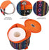 Tissue Holder Toilet Paper Storage Holder Outdoor Hiking Roll Paper Hanging Cover Wipes Box Case Holder Storage Bag with Hook for Camping Tent Hom...