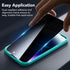 ESR 3 Pack for iPhone 14 Pro Privacy Screen Protector, Anti-spy Tempered-Glass Privacy Screen Protector, Micro-curved Edges, Case Friendly......