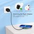 15W Wireless Charger Fast Charging Pad for Samsung Galaxy S24 S23 S22 S21 S20 Ultra 5G S10 S9 S8,Galaxy Buds,Note 20 10 9 8,Google Pixel 8 7 6 Pro...