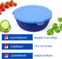 Yumbox® Poke Bowl, Leakproof Salad Bowl with lid, Removable 3-Section Divider, 4.2 Cups Volume, Easy-Open Triple Latches; removable and built-in t...