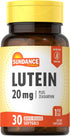 Lutein 20mg | 30 Softgels | with Zeaxanthin | Non-GMO and Gluten Free Supplement | by Sundance...