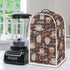 Blender Dust Cover Coffee Theme Appliance Covers for kitchen Stand Mixer or Coffee Maker Cover Polyester Dust Proof Blender Cover with Top Handle...