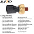 Aupoko 5149062AA Engine Oil Pressure Sensor, Replace# 56028807AA 56028807AB 5149064AA, 6.4 Engine Oil Pressure Switch Replacement for Chrysler Dod...