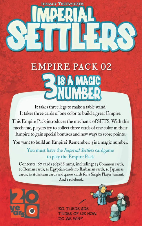 Imperial Settlers 3 is A Magic Number Board Game...