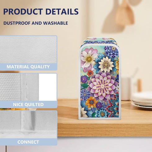 Can Opener Cover Square Protective Cover Oil-Proof Dust-Proof Bottle Opener Protective Covers Fits Most Electric Automatic Can Openers Home Decor,...