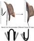 YYST Cowboy Hat RackCowboy Hat Holder Cowboy Hat Organizer Hat Cowboy Hat Wall Mount - 4/PK No Hat...