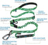 Hotsky Heavy Duty Dog Leash,Tactical Bungee Dog Leash with Car Seat Belt and Double Handle for Medium Large Dogs, 4-6ft Adjustable Shock Absorbing...