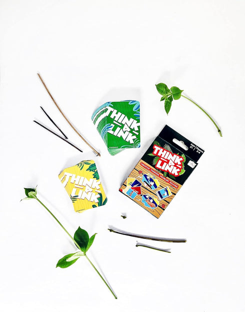 Think A Link Travel Card Game by TrunkWorks | Family Friendly | for Ages 5 and Above | Develops Creative Thinking, Problem Solving, Logic and Reas...