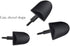 Mini Shovel Shape Spoons,Disposable Plastic Dessert Spoon (60 Pcs), Black,white...