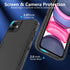 for IPhone 11 Case, Heavy Duty Shockproof Protective iPhone 11 Phone Case with Dual Layer Protection (Black)...