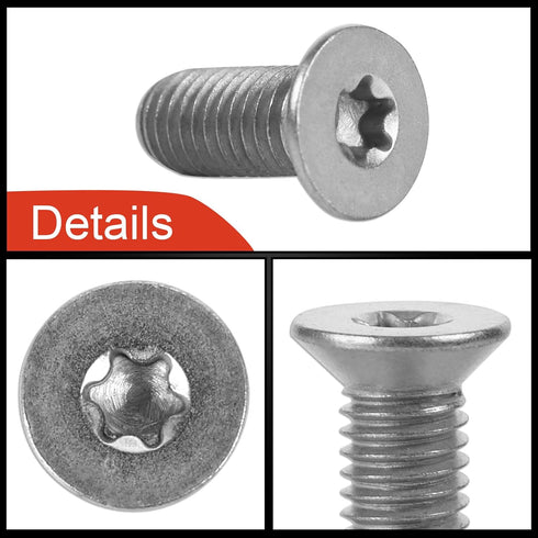 RAMATA Brake Rotor Bolt, Compatible with Enclave/Colorado/Silverado/Traverse/Acadia Limited/Canyon/Sierra original rotor to hub screws Replaces # ...