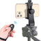 Universal Phone Tripod Mount Adapter with ?ireless Camera Remote, Cell Phone Holder with Adjustable Clamp for Selfie Stick Monopod Compatible with...