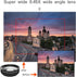 Phone Camera Lens, Professional Attachment Universal Clip on Cell Phone Photography Camera Attachable Mobile Extra 0.45X Wide Angle 12.5X Super Ma...