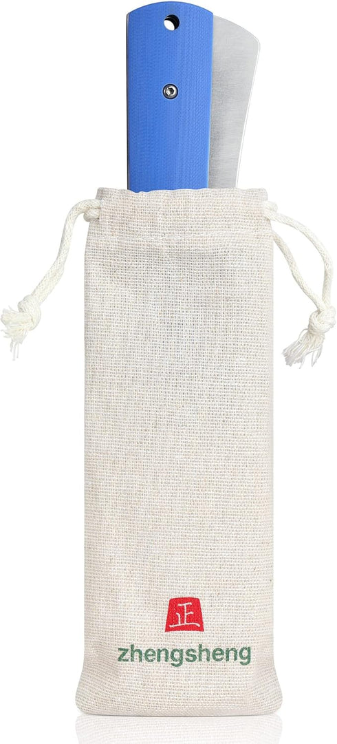 Folding Chef Knife 4.8" Sharp 440A Stainless Steel Blade G10 Handle Pocket Foldable Kitchen Knife Utility Knife for Outdoor Camping Cooking...