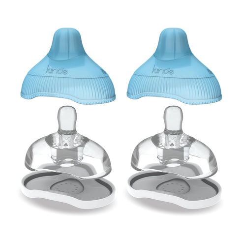 Kiinde Twist Active Latch Nipples for Breast Milk or Formula Feeding - Medium Flow (2 Pack)...