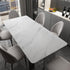 JSEVEM Grey White Marble Wallpaper Peel and Stick 15.74"×118.11" Granite Waterproof Contact Paper Self Adhesive Removable Decor Vinyl Wall Paper S...