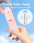 Handheld Fan Powerful Mini Fan USB Rechargeable Portable Fan Battery Operated Small Fan Little Makeup Lash Fan Hand Held Personal Fan for Travel B...
