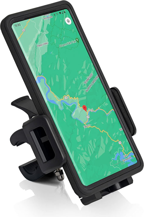 Diamond Plate Adjustable Motorcycle/Bicycle Phone Mount...