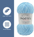 Tagetes Velvet Chenille Yarn (100 gr 132 yds x 2) 264 yds Baby Blanket Yarn, Amigurumi Yarn, Crochet and Knitting Yarn, Super Bulky, Soft, Chunky ...