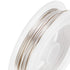 BENECREAT 18 Gauge Tarnish Resistant Copper Wire Silver Jewelry Beading Wire for Bracelet Necklace Jewelry Making, 33-Feet/11-Yard...
