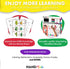 Math Themed Dry Erase White Board for Kids - Use Our Dry Erase Learning Board to Make Learning Fun - Helps Foster Numerancy & Mathematical Skills ...