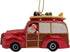 Wowser Beach Cruisin' Santa Christmas Ornament, Festive Holiday Beach Décor, 3 1/2 Inches...