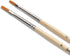 Jerry Q Art 12 Pcs Detail Paint Brushes, Golden Synthetic Hair, High Performance for Oil, Acrylic and Watercolor JQ-503...