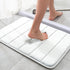 VANRA Small Bath Mat Bath Rugs Anti-Slip Memory Foam Non-Slip Bathroom Mat Soft Bathmat Carpet 15.7" X 23.6" (White)...