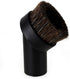 RDEXP Round Dust Brush 25mm Horse Hair 1.25" Vacuum Attachment Replacement,Perfect for Vacuuming Sofas and Baseboards,Use a Rubber Will Help It Fi...