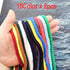 Luckkyme 30 Pack Replacement Drawstrings Drawcords for Pants Sweatpants Hoodies Scrubs Jackets Shorts, with 3 Pieces Drawstring Threader Tool 53" ...