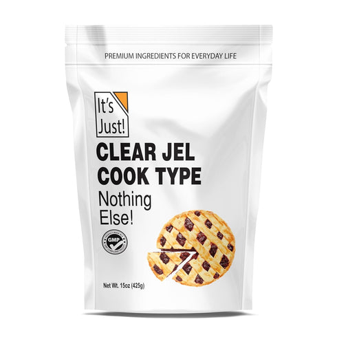 It's Just - Clear Jel Cook Type, For Baking, Canning, Cooking, Pie Filling, Modified Food Starch, 15oz, Product of USA...