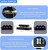 3 Key Macropad,RGB Backlit Programmable Macropad Mechanical Keyboard One Handed Macro Mechanical Keyboard USB Shortcut Multifunction Keyboard(Blac...