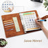 100 Envelopes Money Saving Challenge Binder, A5 Budget Binder with Envelopes and Challenge Tracker, 2024 New Savings Challenges Planner Book to Sa...