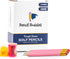 Pink Golf Pencils With Erasers for Kids, 72 Triangular Premium Pink Half Pencils and 2 Sharpeners (Light Pink)...