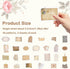 Vintage Scrapbook Paper Stickers, 80 Pcs Scrapbooking Sticker Book Aesthetic Junk Journal Supplies DIY Decoupage Paper Accessories Stickers Craft ...
