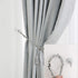 2 Pairs Curtain Hooks for Drapes, European Style Curtain Hook, White Window Curtain Holdback Hooks Tiebacks, Heavy Duty Wall Mounted Hooks for Cur...