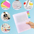 BetterJonny 3x5 Index Card Organizer, Index Cards Clear Plastic Holder Organizer Pouches Book Recipe Card Holder Flash Cards Holder, 40 Page Hold ...