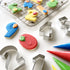 R&M 1-9 Number Cookie Cutters with Cut-Outs. 2.5” 9-Piece Gift Set...