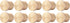 SharkBite 1 Inch Crimp Plug, Pack of 10, Brass Plumbing Fitting, PEX Pipe, PE-RT, UC520LF...