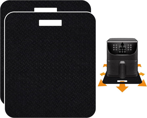 Heat Resistant Mat for Air Fryer with Sliding Function, 2 Pcs 12 * 14 in Heat Resistant Pad Sliding Caddy Countertop Protector Mat for Cosori Air ...