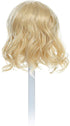 Reborn Wigs for Reborn Toddler Dolls Curly Short Blonde Hair Reborn Doll Wig Soft Wig Hair Golden Suit for Head Circumference 48cm 19 inch 24-28 i...