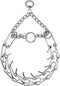 Silver No Pull Dog Collar,Prong Collar for Dogs.(M)...