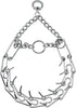 Silver No Pull Dog Collar,Prong Collar for Dogs.(M)...