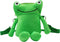 ANKOMINA Women Kids Cute Plush Frog Crossbody Bag Small Cell Phone Wallet Coin Purse Bag Shoulder Handbag...