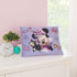 Disney Minnie Mouse I am Awesome Lavender and Pink, Figaro Plush Decorative Toddler Pillow...